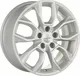 Миниатюра изображения товара Литой диск Khomen KHW1713 Santa Fe 17x7" 5x114.3мм DIA 67.1мм ET 47мм (F-Silver)