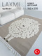 Миниатюра изображения товара Ковер LAXMI Quincey 1094 прямоугольник (1.6x2.3, Cream/Beige)