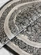 Ковер Bossan Saphir E627A-KREM-K.GRI-OVAL (2x2.9) — фото 6