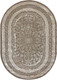 Ковер Bossan Saphir E627A-KREM-K.KAHVE-OVAL (2x2.9) — фото 4