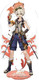 Фигурка коллекционная miHoYo Monstadt Characters Standee Bennett / GEN44 — фото 2