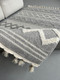 Миниатюра изображения товара Коврик LAXMI Quincey 1259 прямоугольник (1.2x1.8, Cream/Grey)