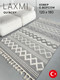 Миниатюра изображения товара Коврик LAXMI Quincey 1259 прямоугольник (1.2x1.8, Cream/Grey)