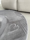 Миниатюра изображения товара Ковер LAXMI Soft круг (2.4x2.4, Grey)