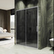 Душевая дверь MaybahGlass 195x100 / MGD-1287-5 (графитовое матовое стекло/хром матовый) — фото 5