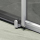 Душевая дверь MaybahGlass 195x100 / MGD-1287-5 (графитовое матовое стекло/хром матовый) — фото 6