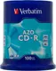 Миниатюра изображения товара Набор дисков CD-R Verbatim 700МБ 52x / 43430 (100шт, Cake Box)
