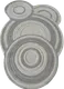 Миниатюра изображения товара Ковер LAXMI New Quincey 2292 фигурная (2x3, Cream/Grey)