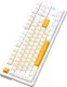 Миниатюра изображения товара Клавиатура Ajazz AK870 V2 Day Dream Switch (желтый/белый)