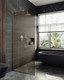 Душевая стенка MaybahGlass 99x195 / MGD-1354-5у (бронзовое матовое стекло/хром матовый) — фото 2