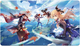 Миниатюра изображения товара Коврик для мыши miHoYo Genshin Impact Desk Mat Summer Fantasia Version A / GEN422
