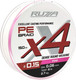 Леска плетеная RUZZA X4 150м Pink 0.06мм 2.7кг/6lb / RBX4P-006 — фото 4