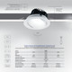 Точечный светильник Feron AL252 / 32621 (белый, с драйвером) — фото 4
