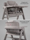 Миниатюра изображения товара Стульчик для кормления Amarobaby Easy Grow / AB25-23EG/11 (серый)