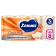 Миниатюра изображения товара Туалетная бумага Zemma Deluxe Бархатистый персик 3 слоя (8рул)