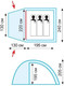 Миниатюра изображения товара Палатка Tramp Bell 3 V2 / TRT-80