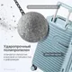 Миниатюра изображения товара Чемодан на колесах DoubleW Tero (M, голубой)