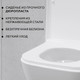 Миниатюра изображения товара Унитаз подвесной с инсталляцией Lauter Nuremberg 21811 + Marberg 410 SE WT (с кнопкой смыва)