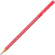 Простой карандаш Faber Castell Grip Sparkle 118240 (B, красный леденец) — фото 3