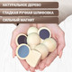 Миниатюра изображения товара Набор заготовок для творчества Брестская Фабрика Сувениров Набор мужских деревянных фигурок / m_peg65m_blank_x4 (4шт)