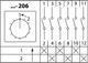 Миниатюра изображения товара Переключатель TDM SQ0715-0115