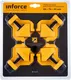 Миниатюра изображения товара Набор струбцин Inforce Для угловых соединений 06-03-47
