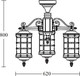 Светильник уличный Oasis Light Barselona 81270A/3 cover Gw — фото 4