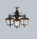 Светильник уличный Oasis Light Praga 15970A/3 Gb — фото 3