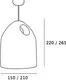Миниатюра изображения товара Потолочный светильник Imperiumloft 40.156 / 73480-22