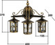 Бра уличное Oasis Light Cordoba 15802 3 02 Gb — фото 6