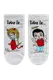Носки Брестские Love Is 1163 рис.811 (р.25, светло-серый меланж) — фото 2