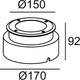 Миниатюра изображения товара Светильник уличный Oasis Light 12682 SS