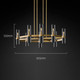 Люстра DeLight Collection Ravelle MT8888-8H (Antique Brass) — фото 6