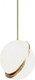 Миниатюра изображения товара Потолочный светильник DeLight Collection Crescent 9182P/S (Brass)