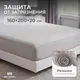 Миниатюра изображения товара Наматрасник защитный Mio Tesoro Вельвет-160 160x200 / CH.V-160 (серый)