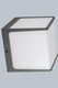 Миниатюра изображения товара Бра уличное Oasis Light Geometry W1050 Gr