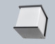 Миниатюра изображения товара Бра уличное Oasis Light Geometry 1846 Gr