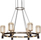 Миниатюра изображения товара Люстра DeLight Collection P0738-6A (gold/pearl black)