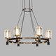 Миниатюра изображения товара Люстра DeLight Collection P0738-6A (gold/pearl black)