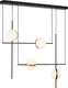 Миниатюра изображения товара Люстра DeLight Collection MD2062-4B (black/brass)