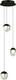Миниатюра изображения товара Потолочный светильник DeLight Collection MD24001033-3A (black/clear)