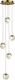 Миниатюра изображения товара Люстра DeLight Collection MD24001033-5A (gold/clear)