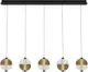 Миниатюра изображения товара Люстра DeLight Collection MD24022079-5B (black/amber)