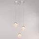 Миниатюра изображения товара Потолочный светильник DeLight Collection MD25030003-3A (chrome/clear)