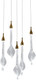 Миниатюра изображения товара Люстра DeLight Collection OD2433-5 (gold/clear)