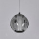 Миниатюра изображения товара Потолочный светильник DeLight Collection OD2437-1 (pearl black/smoke)