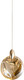Миниатюра изображения товара Потолочный светильник DeLight Collection OD2440-1 (gold/amber)