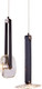Миниатюра изображения товара Потолочный светильник DeLight Collection OD2553-2 (black/clear)