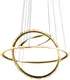 Миниатюра изображения товара Потолочный светильник DeLight Collection Quartz Halo MD20020154-3A (satin gold)