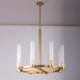 Миниатюра изображения товара Люстра DeLight Collection MD2314-8A (antique brass)